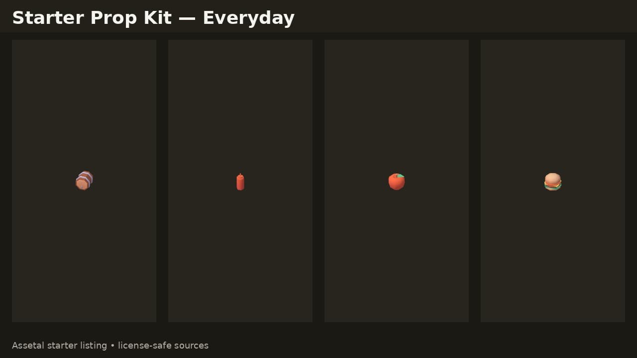 Starter Prop Kit — Everyday Objects — thumbnail 2 of 6