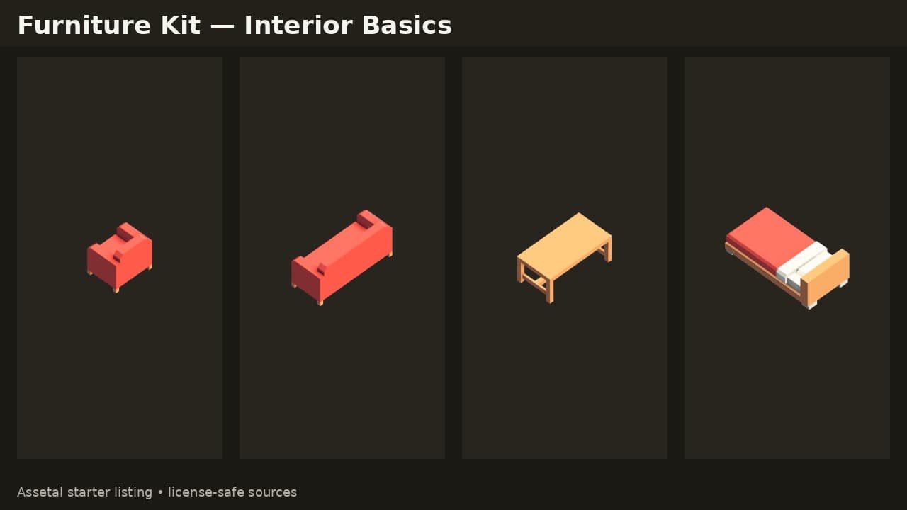 Furniture Kit — Interior Basics — thumbnail 2 of 6